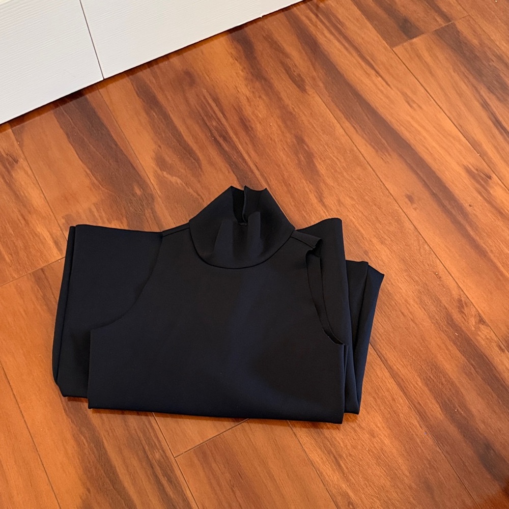 Commando Women's Neoprene Turtleneck Midi Dress XS - Picture 9 of 9